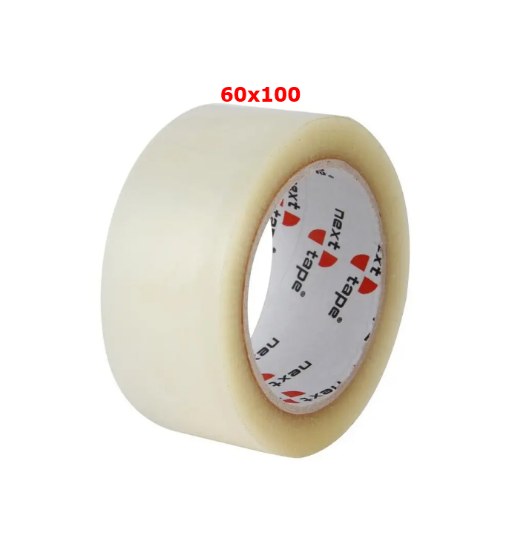 ŞEFFAF KOLİ BANDI 60X100  / HOTMELT resmi