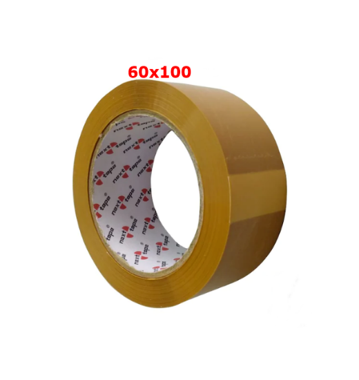 KAHVERENGİ KOLİ BANDI 60X100 - HOTMELT resmi