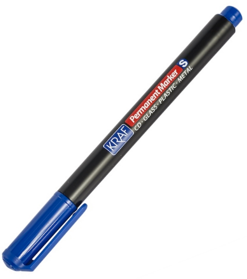 KRAF ASETAT KALEMİ OHP PLUS (S) 290 MAVİ resmi