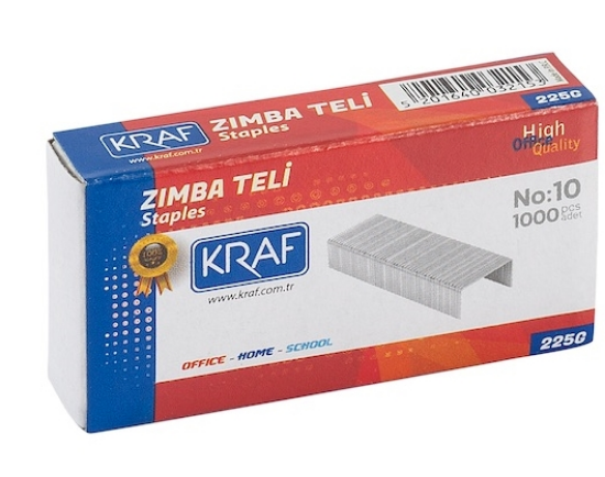 KRAF ZIMBA TELİ NO:10 BEYAZ 1000 Lİ 225G resmi