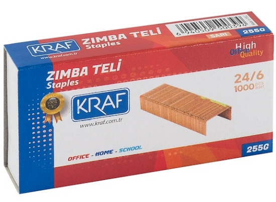 KRAF ZIMBA TELİ NO:10 SARI 1000 Lİ 245G resmi