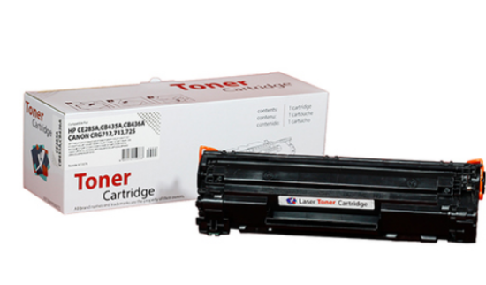 HP CE285A,CB435A,CB436A & CANON CRG-712,713,725 (1.6K) - MUADİL TONER resmi