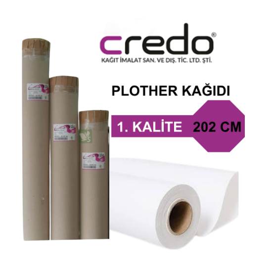CREDO PLOTHER KAĞIDI 202 CM - 1. KALİTE resmi