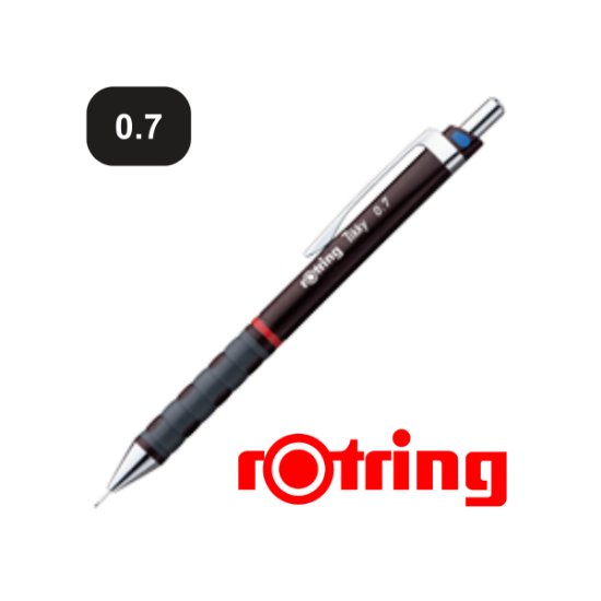 ROTRİNG VERSATİL KALEM TIKKY 0.7 - BORDO resmi