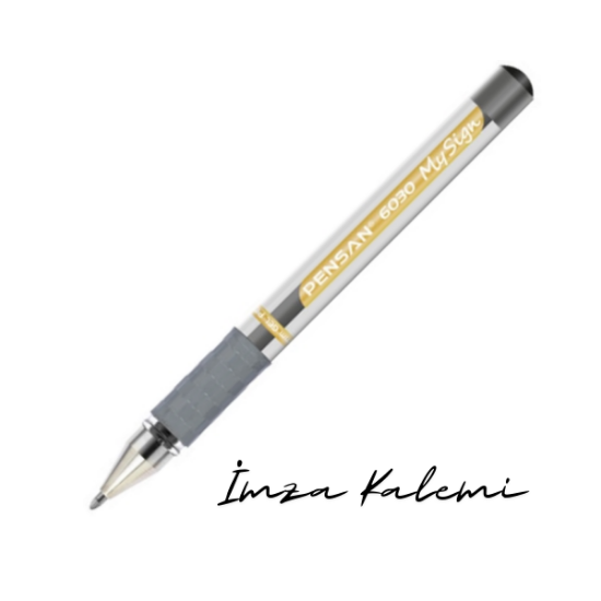 PENSAN İMZA KALEMİ MY SIGN JEL 1.0 6030 - SİYAH resmi
