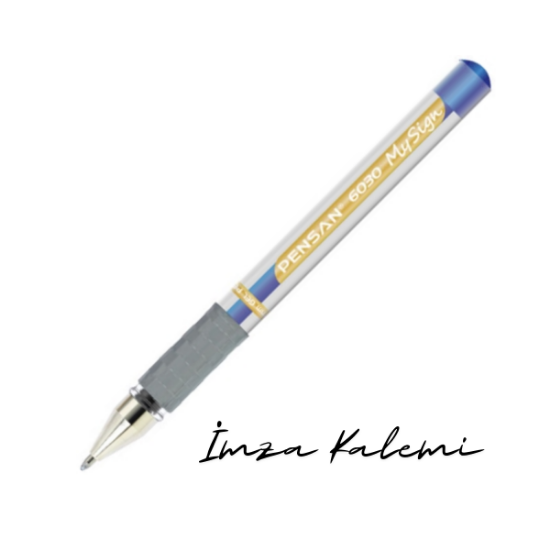 PENSAN İMZA KALEMİ MY SIGN JEL 1.0 6030 - MAVİ resmi