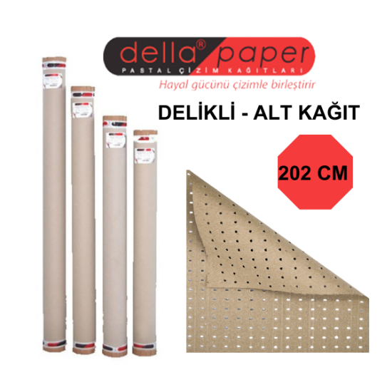 DELLA DELİKLİ - ALT KAĞIT 202 CM resmi