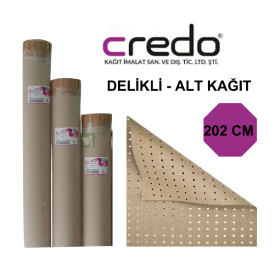 CREDO DELİKLİ - ALT KAĞIT 202 CM resmi